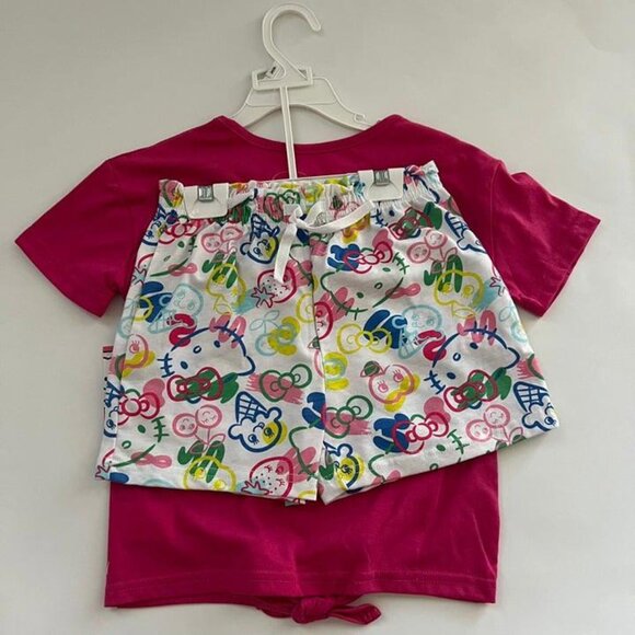 Sanrio Hello Kitty Girls Tee and Shorts Set Size 6X - Picture 2 of 4